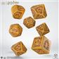 Harry Potter Gryffindor Modern Dice Set - Gold Q-Workshop