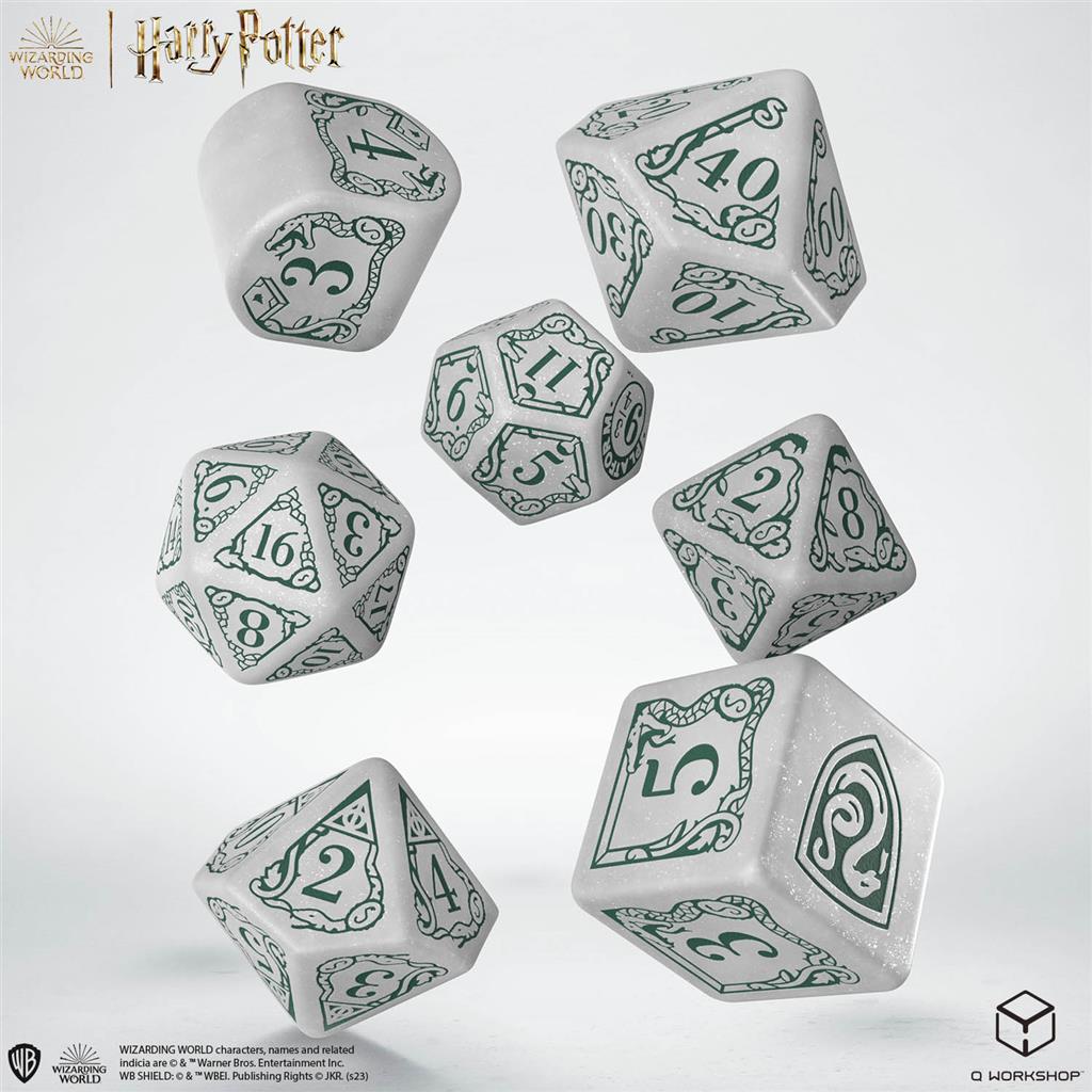 Harry Potter Slytherin Modern Dice Set - Vit Q-Workshop