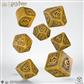 Harry Potter Hufflepuff Moderna Tärningsset - Guld Q-Workshop