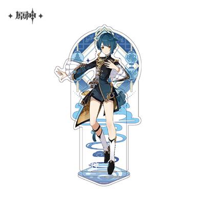 Genshin Impact - Liyue Tema Serie Karaktär Acryl Figur: Xingqiu Sakami Merchandise