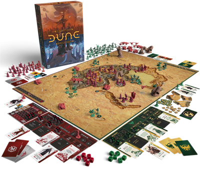 Dune: War for Arrakis Core Box – Strategiskt Brädspel