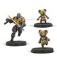 Infinity Húláng Shocktroopers med Submachine Gun Corvus Belli