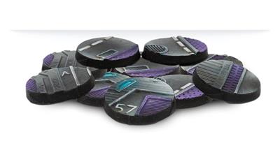 Infinity 25mm Scenery Bases, Gamma Series Corvus Belli