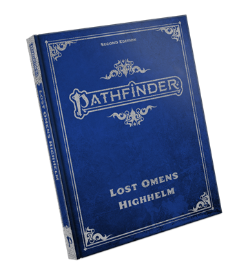 Pathfinder Lost Omens Highhelm Special Edition (P2) - EN Paizo Publishing
