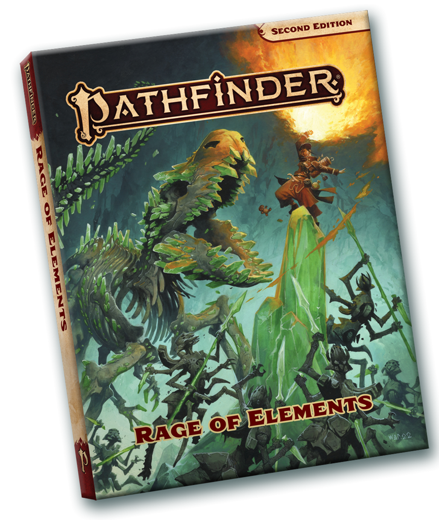 Pathfinder RPG Rage of Elements Pocket Edition Paizo Publishing