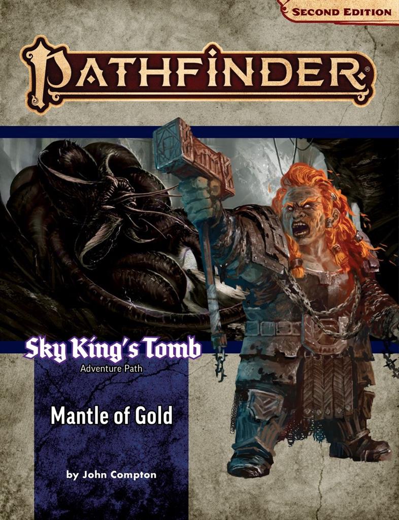 Pathfinder Adventure Path: Mantle of Gold (Sky King’s Tomb 1 av 3) - EN Paizo Publishing