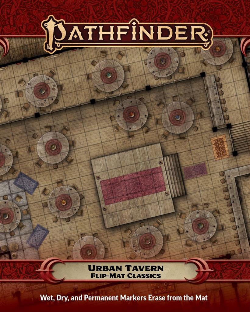 Pathfinder Flip-Mat Classics: Urban Tavern Paizo Publishing