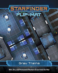 Starfinder Flip-Mat: Grav Trains Paizo Publishing