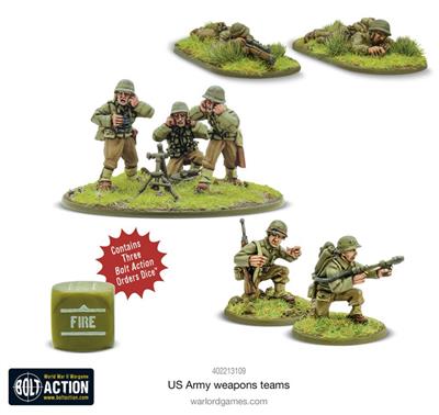 Bolt Action - USMC Weapons Teams - EN Warlord Games