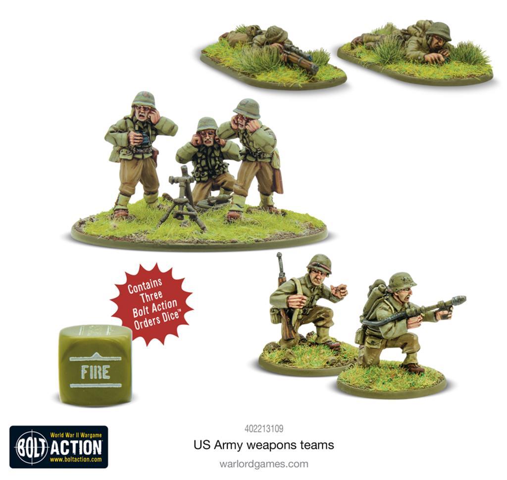 Bolt Action - USMC Weapons Teams - EN Warlord Games