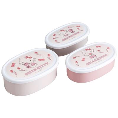 Set med 3 Lunchlådor Kitty-chan - Hello Kitty Semic