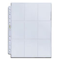 UP - Silver 9-Pocket Pages (11 Hole) Display (100 Pages) Ultra Pro
