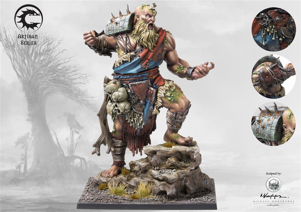 Conquest - Nords: Mountain Jotnar Artisan Series av Michael Kontraros Para Bellum Games