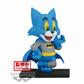Tom och Jerry Figur Samling – Tom som Batman – WB100Års Jubileum Bandai