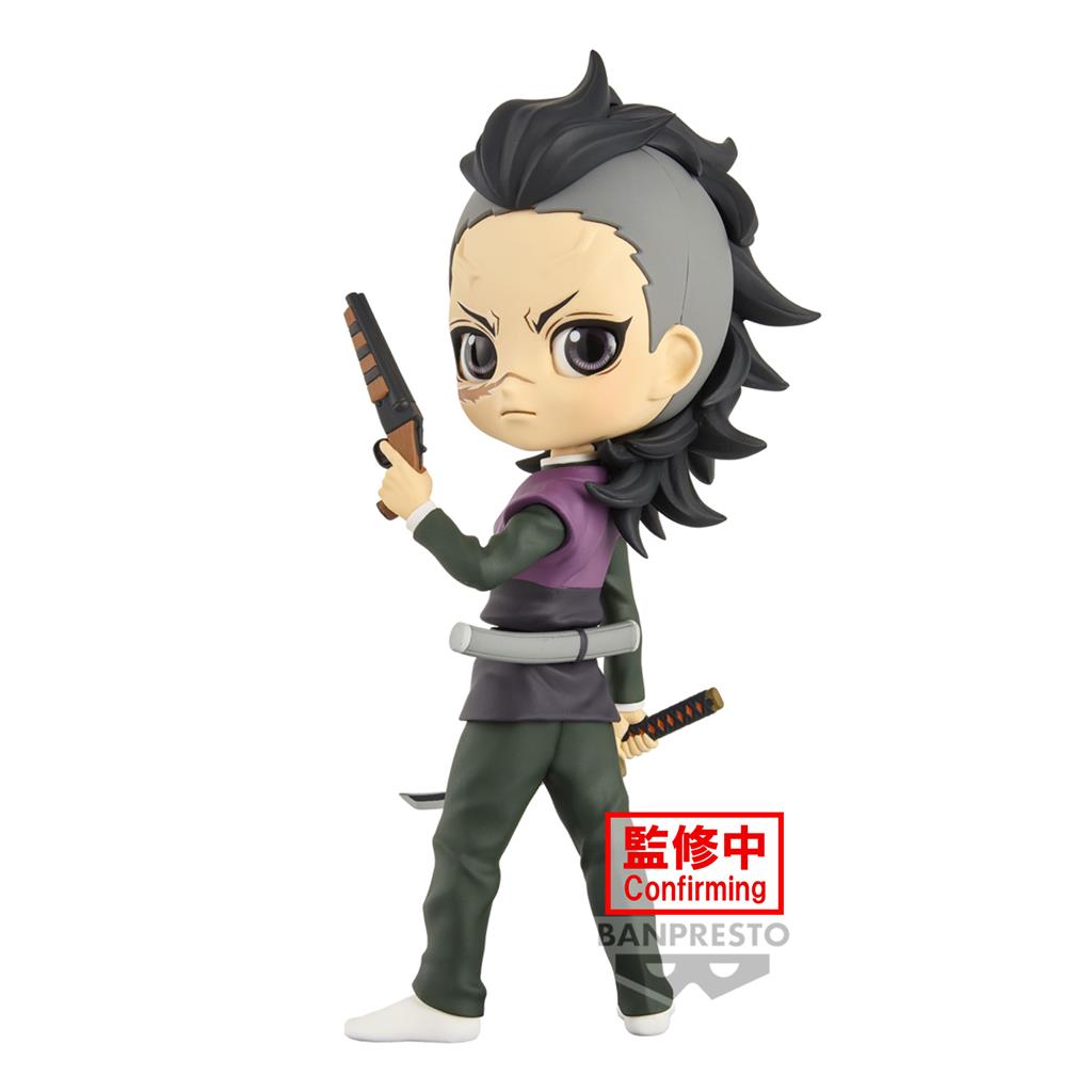 Demon Slayer: Kimetsu No Yaiba Q Posket - Genya Shinazugawa Figur Bandai