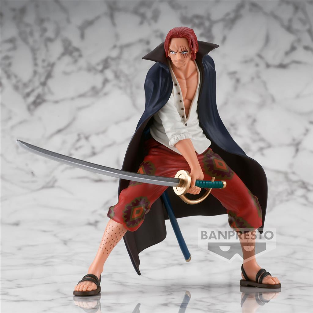 One Piece Film Red DXF Posing Figur - Shanks Bandai