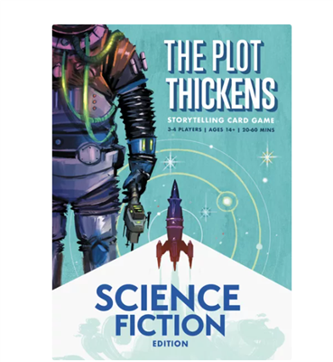 The Plot Thickens: Sci-Fi Edition - Kortspel för Berättande Bright Eye Games