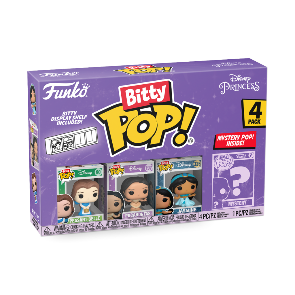 Funko Bitty POP Disney Princess Belle (3+1 Mystery Chase) Funko