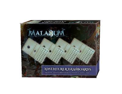 Battle Systems - Maladum: Adventurer Dashboards Battle Systems