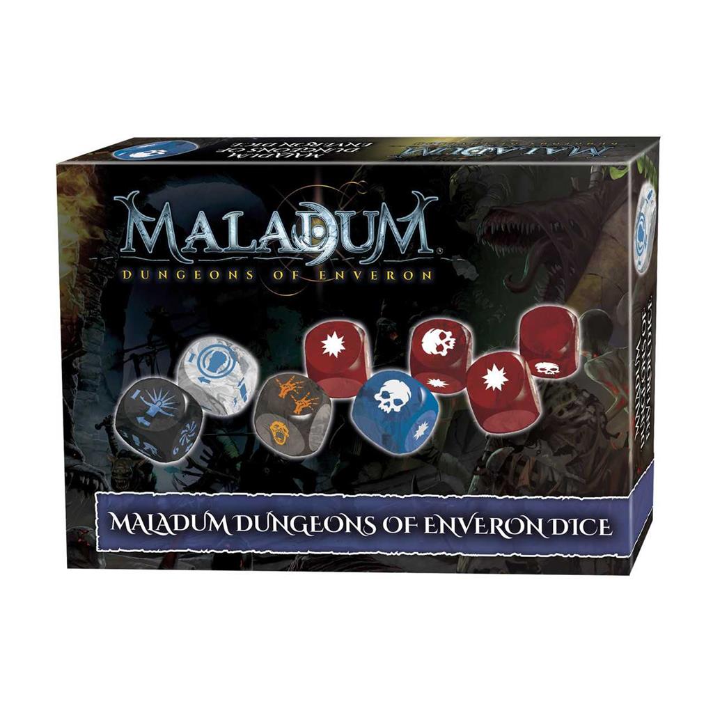 Battle Systems - Maladum: Dungeons of Enveron Dice Battle Systems