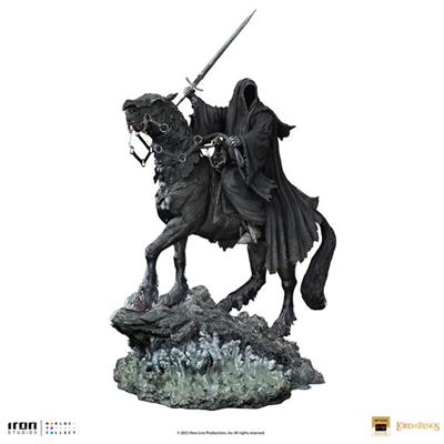 Nazgul på Häst Deluxe Konstskala 1/10 - Sagan om Ringen Iron Studios & MiniCo