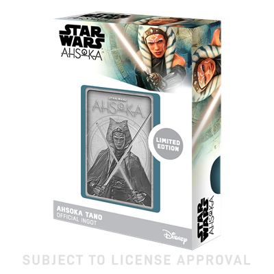 Ahsoka Limited Edition Star Wars Ingot Fanattik