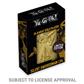 Yu-Gi-Oh! Limited Edition 24k Guldpläterad Silent Swordsman Metallkort Fanattik