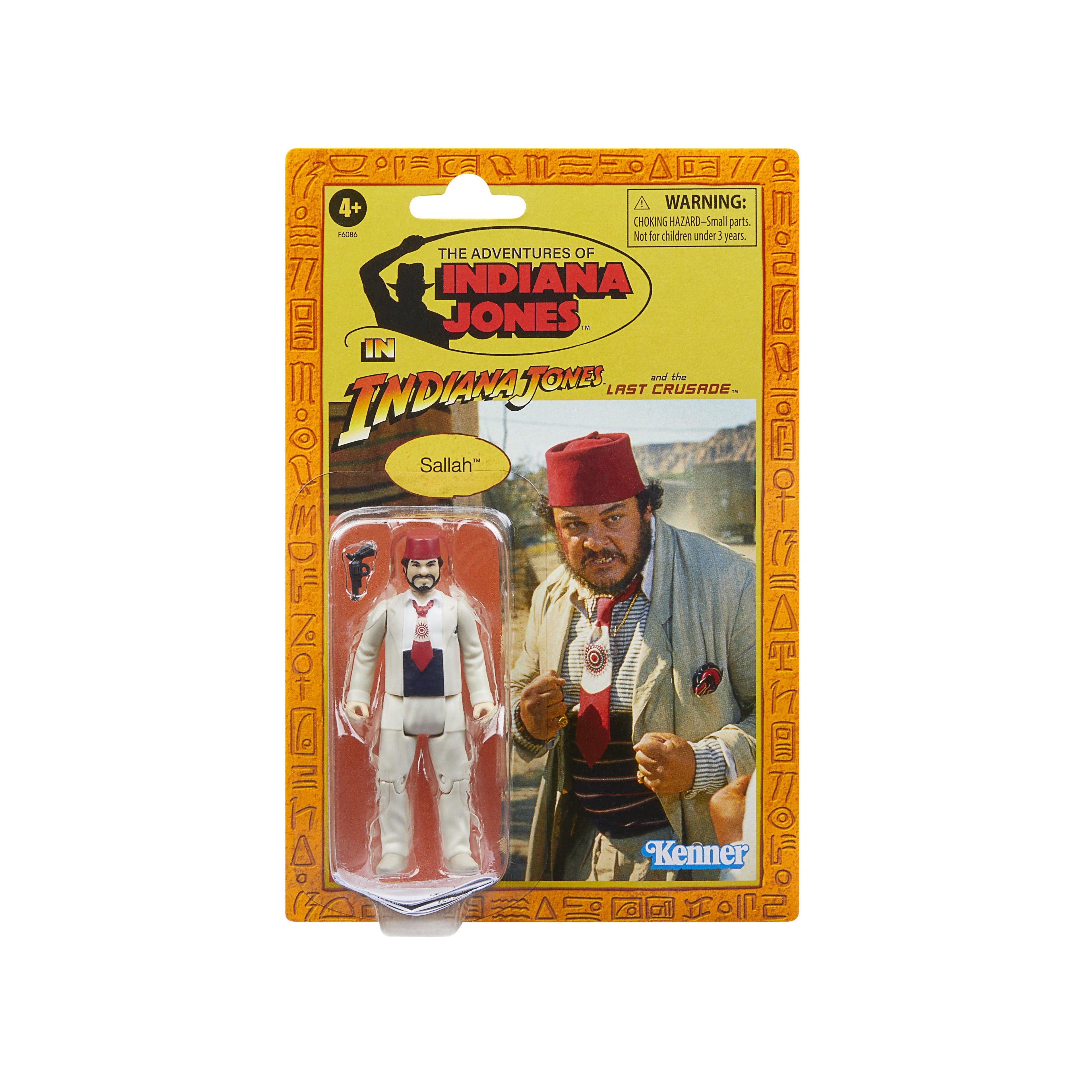Indiana Jones Retro Collection Sallah Figur Hasbro