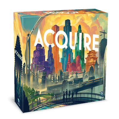 Acquire - Strategiskt Brädspel för Fastighetsmagnater Renegade Game Studios