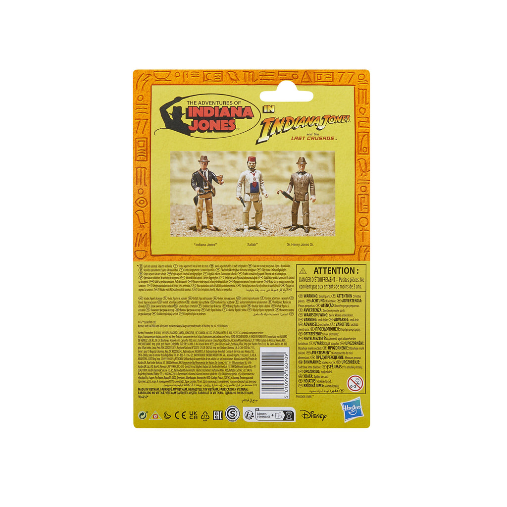 Indiana Jones Retro Collection Sallah Figur Hasbro