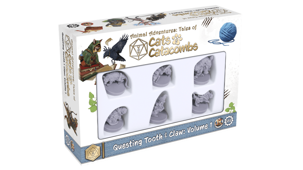 Animal Adventures: Cats & Catacombs - Questing Tooth & Claw: Volume 1 Steamforged Games