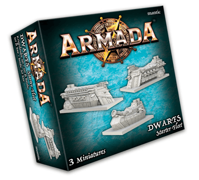 Armada - Dwarf: Starter Fleet Mantic Games