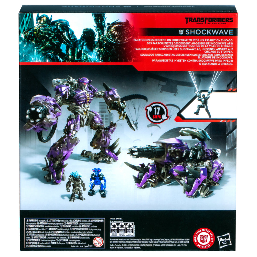 Transformers Studio Series Leader Class Shockwave Figur Hasbro