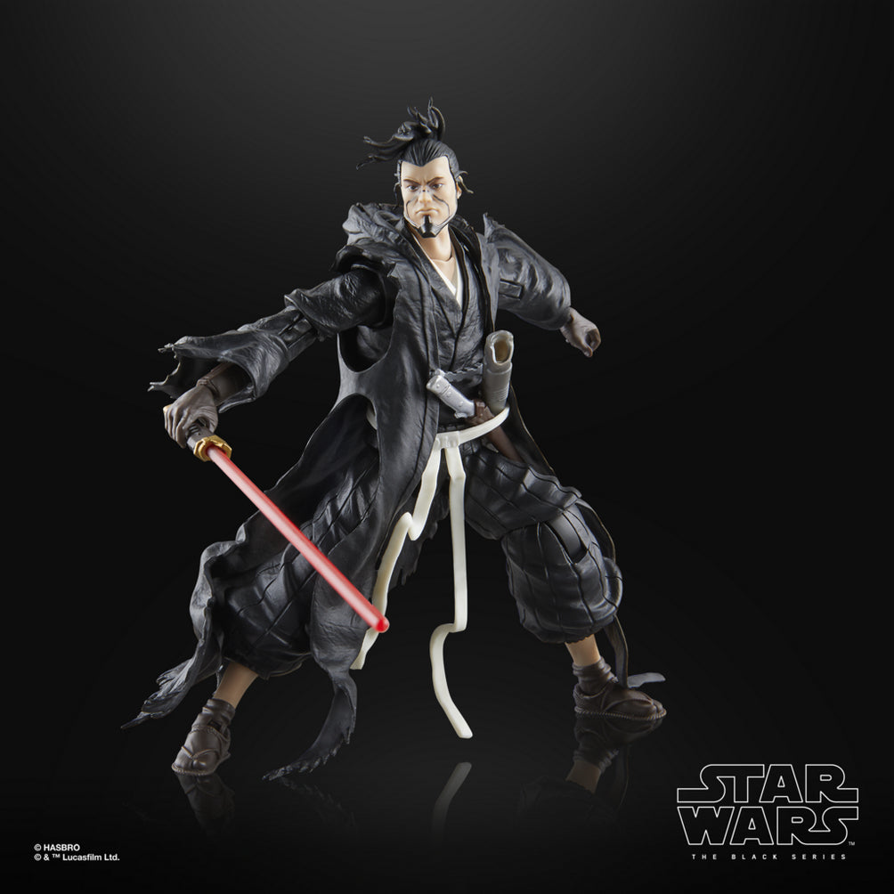 Star Wars The Black Series The Ronin - Samurajfigur med hög detaljrikedom Hasbro