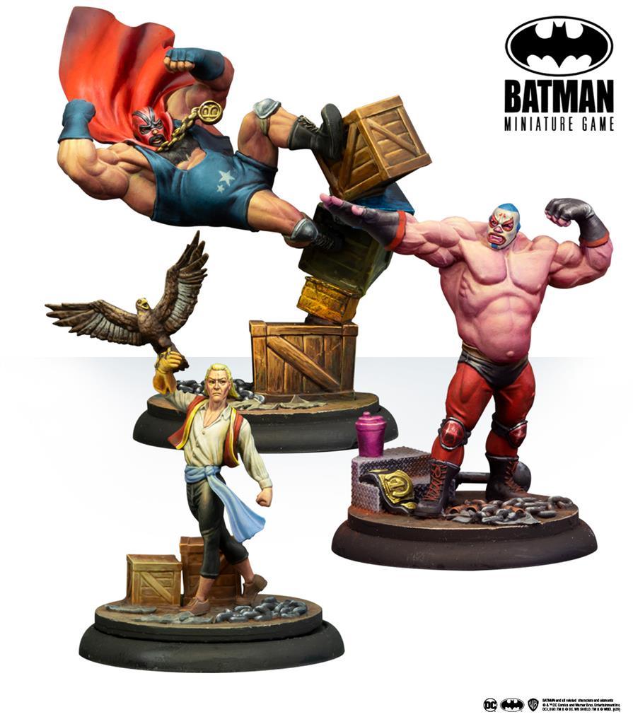 Batman Miniature Game: Bird & Wrestlers - EN Knight Models
