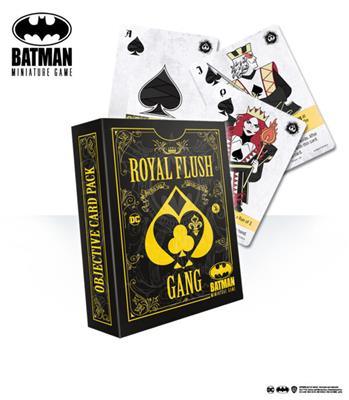 Batman Miniature Game: Royal Flush Gang Objective Card Pack Knight Models