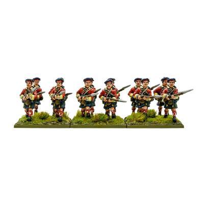 Black Powder Highlanders - Franska Indiska Kriget Warlord Games