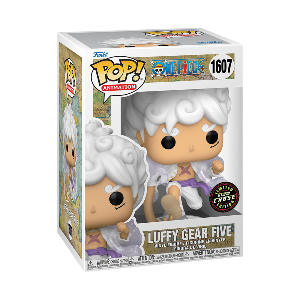 Funko POP! Animation: ONE PIECE - Luffy Gear 5 w/Glow Chase (5+1)