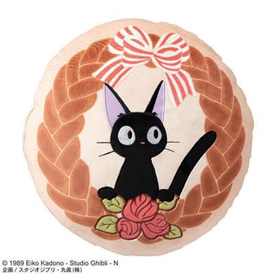 Kiki's Delivery Service - Cushion - Jiji Bread Wreath