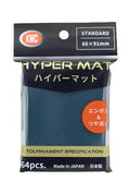 KMC Standard Sleeves - Hyper MAT Green (64 Sleeves)
