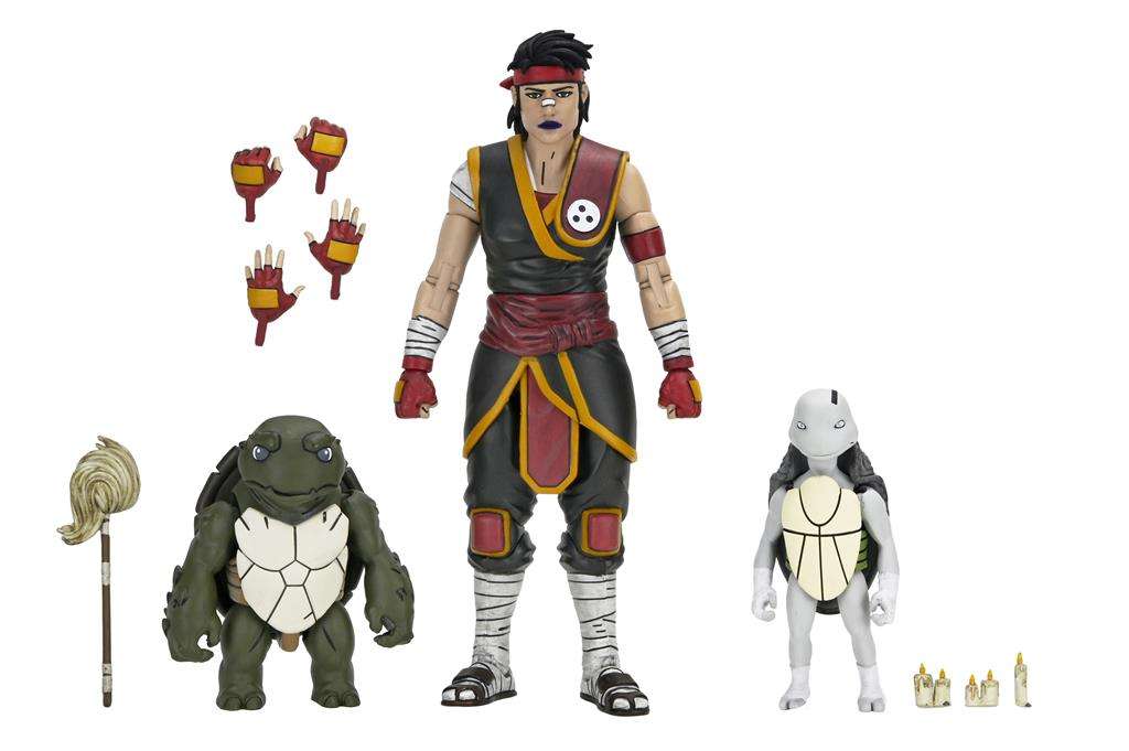 TMNT (The Last Ronin- The Lost Years) - 7” Scale Action Figure - Casey Marie with Baby Odyn & Uno