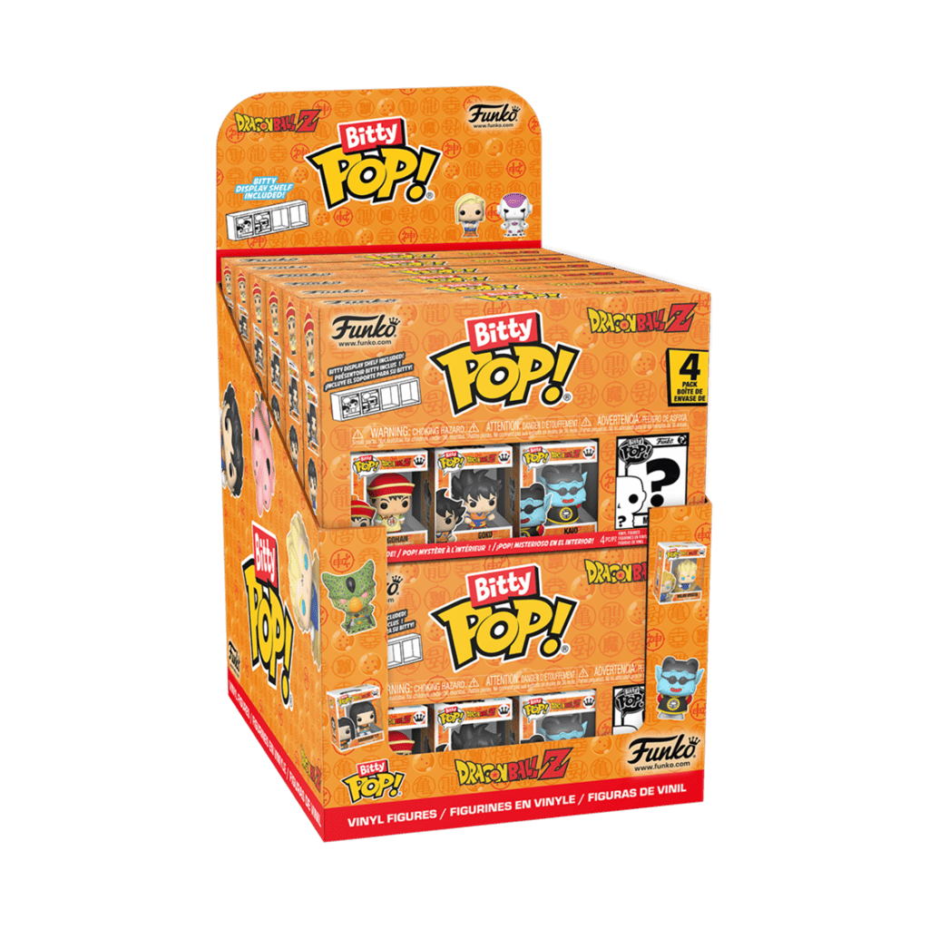 Funko Bitty POP! 4pk: DRAGON BALL Z - 12pc PDQ
