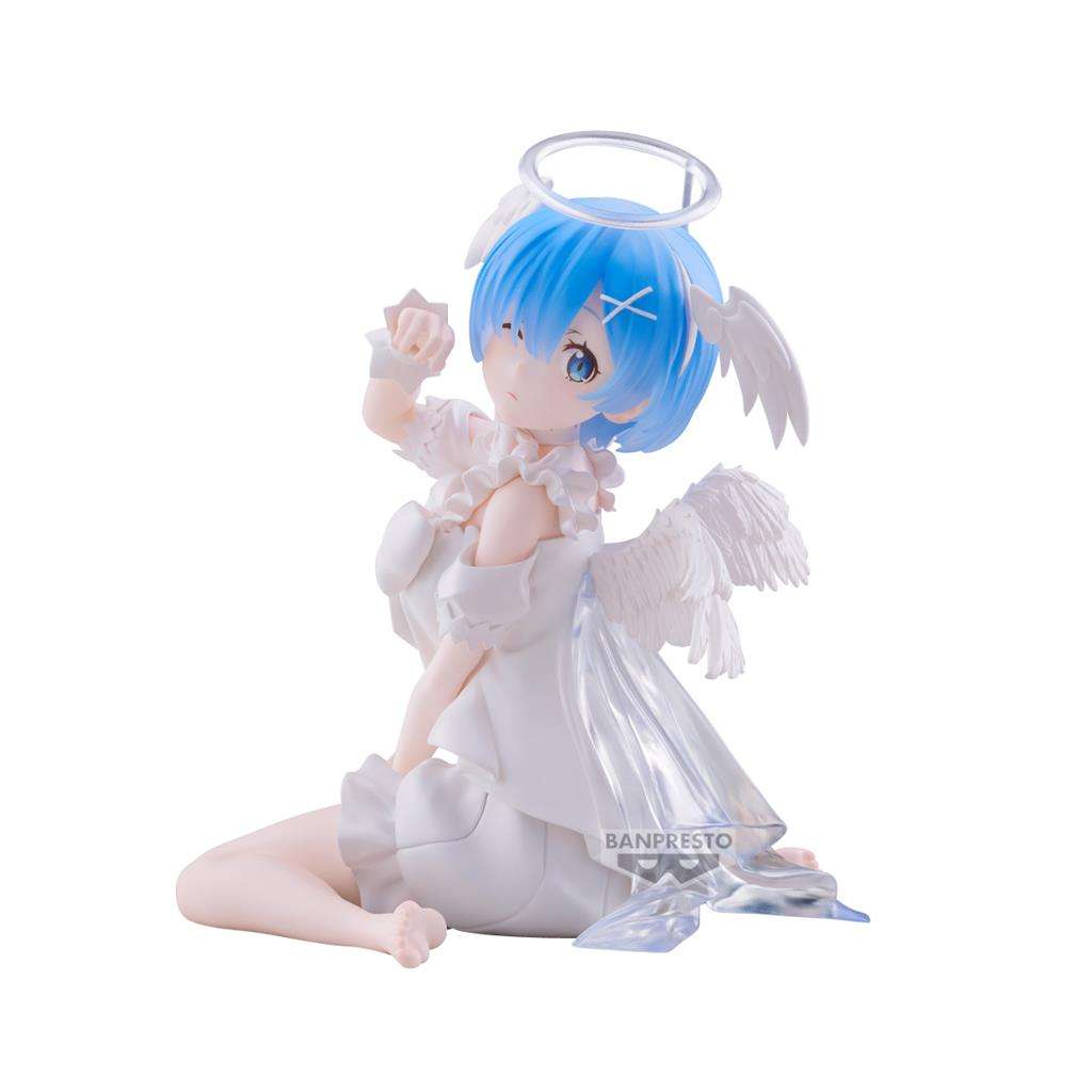 Re:ZERO -Starting Life in Another World- Banpresto Relax Time Figure - Rem (Sweet Angel)