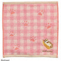 Mofusand - Mini Towel (25x25 cm) - Red Paw Print
