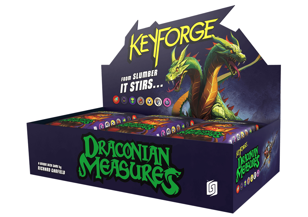 Keyforge - Draconian Measures Archon Deck Display (12 Decks) - EN
