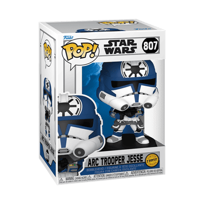 Funko POP!: STAR WARS - CLONE WARS - Arc Trooper Jesse w/CH (5+1)