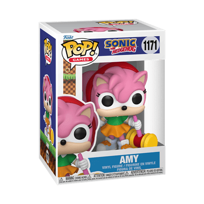 Funko POP! Games: SONIC THE HEDGEHOG - Amy Rose w/CH (5+1)