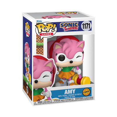 Funko POP! Games: SONIC THE HEDGEHOG - Amy Rose w/CH (5+1)