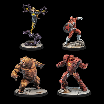 Marvel Crisis Protocol - Winter Guard - EN/SP/FR