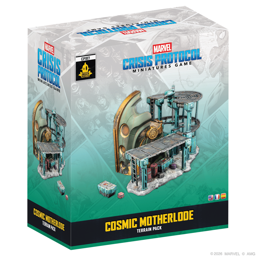 Marvel Crisis Protocol - Cosmic Motherlode Terrain Pack - EN/SP/FR